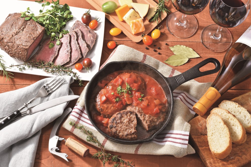 御祝.お返し,引出物,記念品は:北海道直送特別企画  三國推奨　十勝工場発ハンバーグ６食セット AH-3