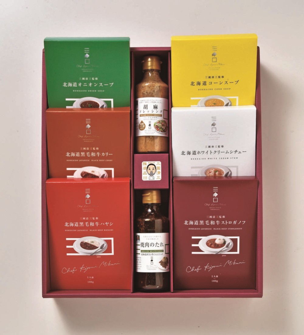 御祝.お返し,引出物,記念品は:北海道直送特別企画  三國監修 北海道ディナーセット MG