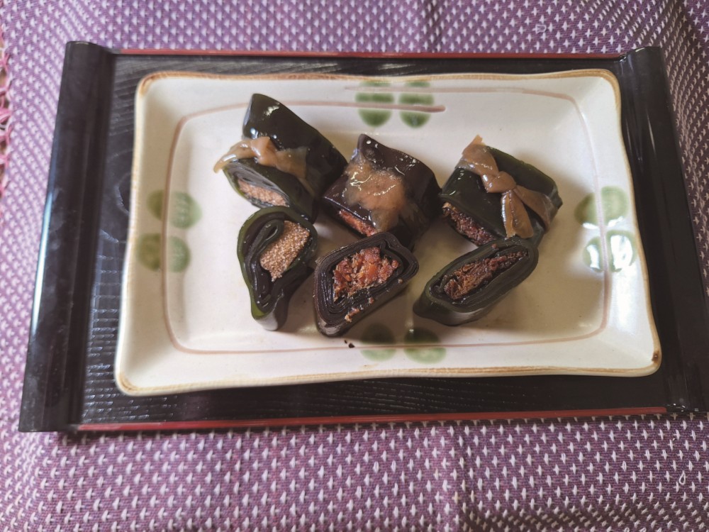 御祝.お返し,引出物,記念品は:北海道直送特別企画 小松食品 海の四季昆布巻3本セットR