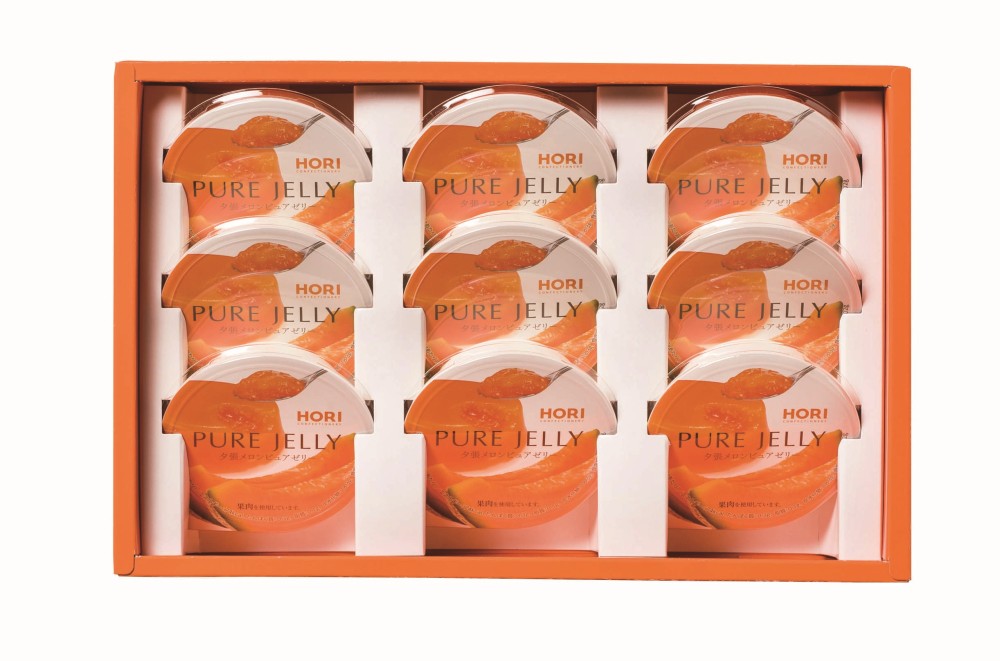 御祝.お返し,引出物,記念品は:北海道直送特別企画 ホリ 夕張メロンピュアゼリー９個入り HYPJ9