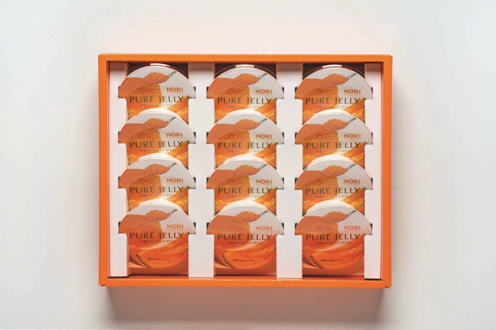 御祝.お返し,引出物,記念品は:北海道直送特別企画 ホリ 夕張メロンピュアゼリー12個入り HYPJ12