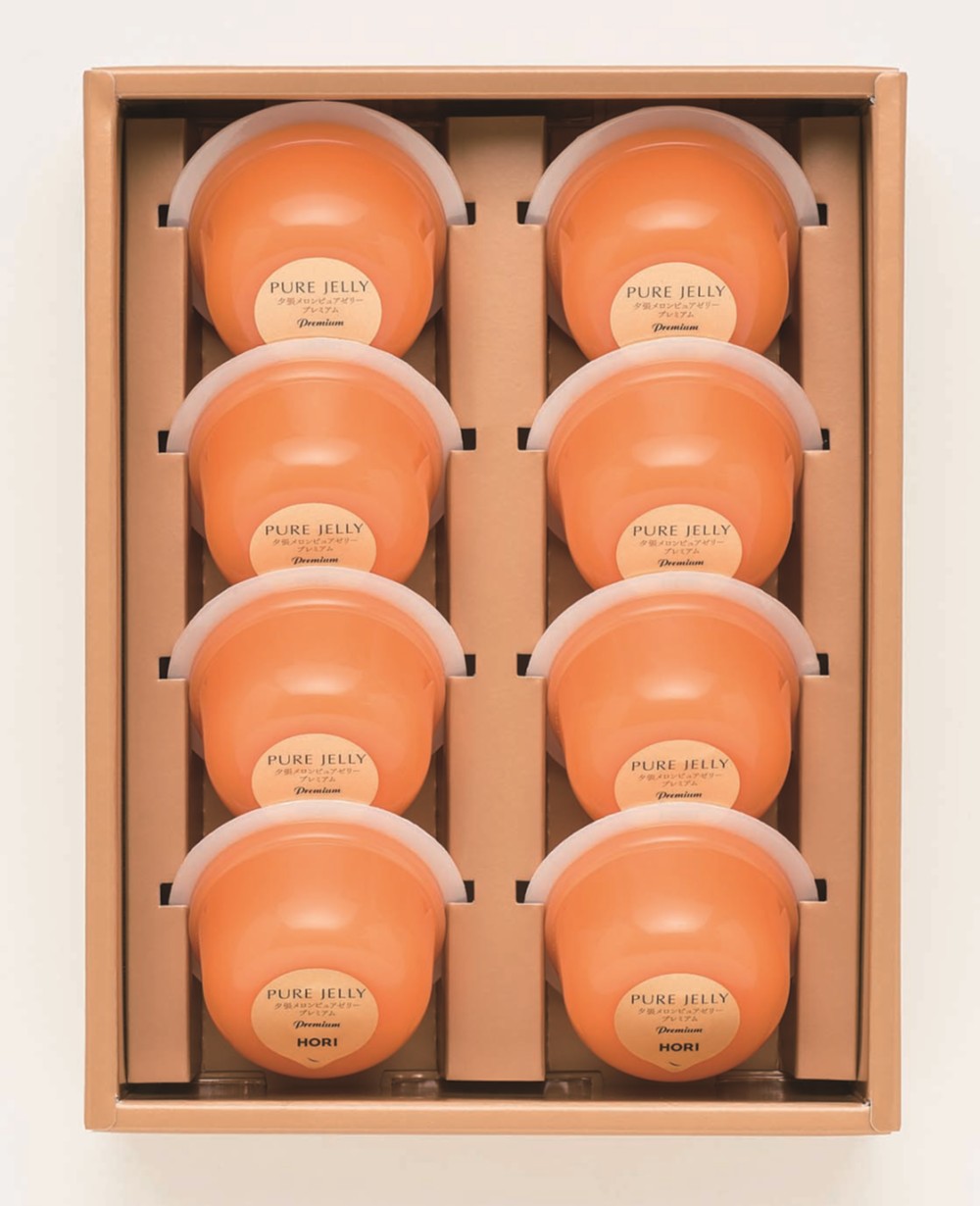 御祝.お返し,引出物,記念品は:北海道直送特別企画 ホリ 夕張メロンピュアゼリープレミアム８個入り HYPJP8