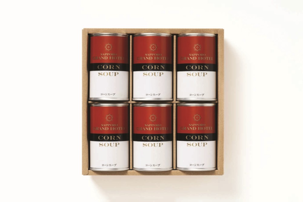 御祝.お返し,引出物,記念品は:北海道直送特別企画 札幌グランドホテル コーンスープ缶詰 SCA-30C