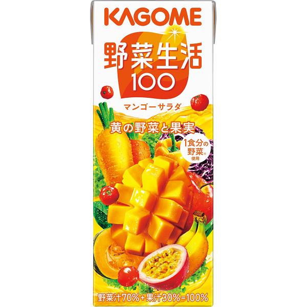 ｶｺﾞﾒ 野菜生活100 ﾏﾝｺﾞｰｻﾗﾀﾞ(24本) 3074