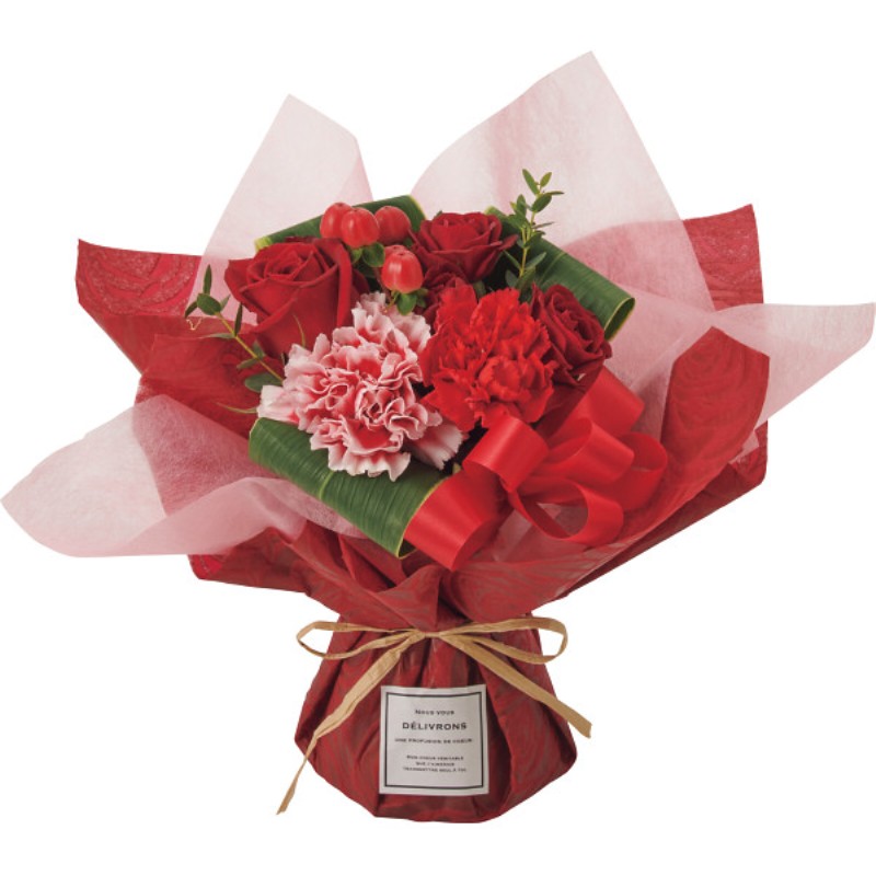 御祝.お返し,引出物,記念品は:【母の日専用】そのまま飾れる　母の日ブーケ レッド商品のお届け期間：5.6(水)～5.10(日)。5月6日以降のご注文は「遅れてごめんね」対応となります。