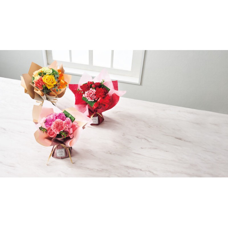 御祝.お返し,引出物,記念品は:【母の日専用】そのまま飾れる　母の日ブーケ レッド商品のお届け期間：5.6(水)～5.10(日)。5月6日以降のご注文は「遅れてごめんね」対応となります。