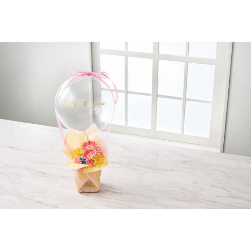 御祝.お返し,引出物,記念品は:【母の日専用】フラワー×バルーンアレンジ　サンキュー商品のお届け期間：5.6(水)～5.10(日)。5月6日以降のご注文は「遅れてごめんね」対応となります。