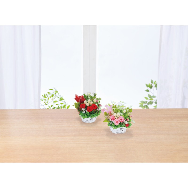 御祝.お返し,引出物,記念品は:【母の日専用】プリザーブドフラワー籠入り ピンク商品のお届け期間：5.6(水)～5.10(日)。5月6日以降のご注文は「遅れてごめんね」対応となります。