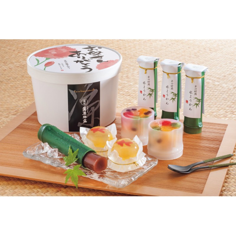 御祝.お返し,引出物,記念品は:【母の日専用】京都　萬屋琳窕　京のひんやりギフト商品のお届け期間：5.6(水)～5.10(日)。4月27日以降のご注文は「遅れてごめんね」対応となります。