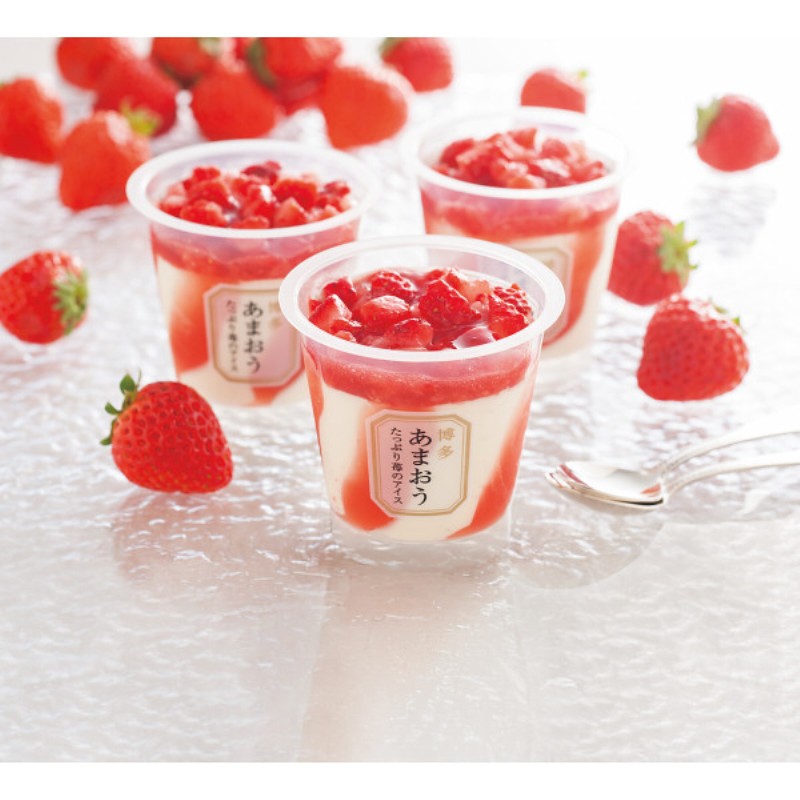 御祝.お返し,引出物,記念品は:【母の日専用】博多あまおう　たっぷり苺のアイス（５個）商品のお届け期間：5.6(水)～5.10(日)。4月27日以降のご注文は「遅れてごめんね」対応となります。