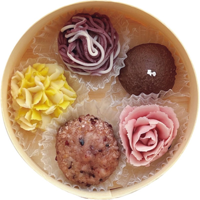 御祝.お返し,引出物,記念品は:【母の日専用】出雲おはぎ（５個）商品のお届け期間：5.6(水)～5.10(日)。5月6日以降のご注文は「遅れてごめんね」対応となります。