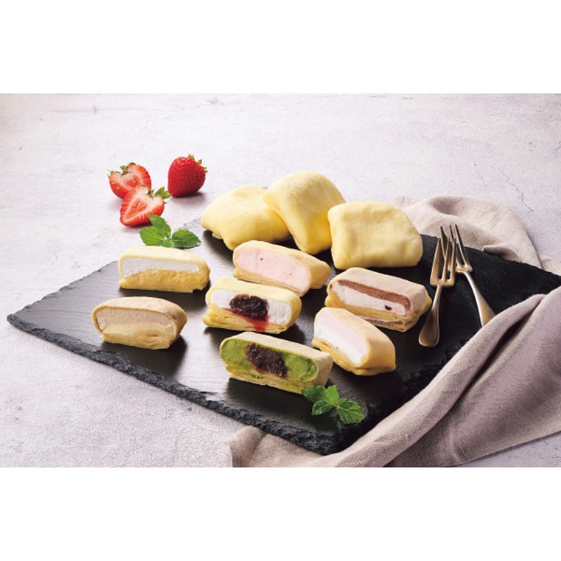 御祝.お返し,引出物,記念品は:【母の日専用】和田又　７種の手包みもちっとクレープ（１０個）商品のお届け期間：5.6(水)～5.10(日)。4月29日以降のご注文は「遅れてごめんね」対応となります。