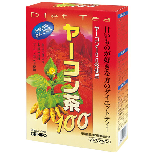 オリヒロ ヤーコン茶100 3g×30包×3