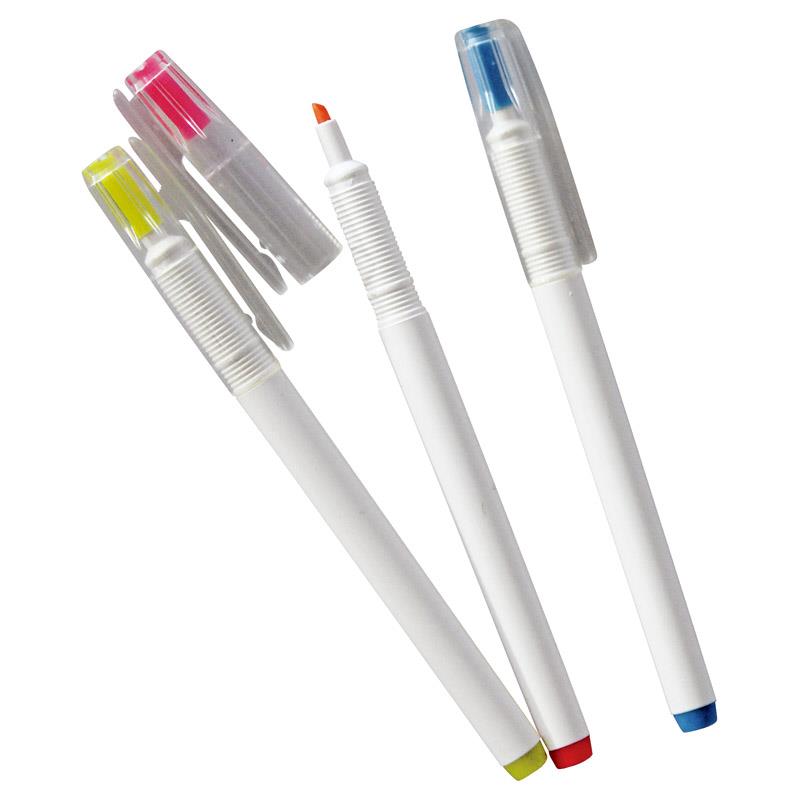 蛍光ペン3本セット CN400-3 ノベルティ,販促品,記念品などのご用途にも好適