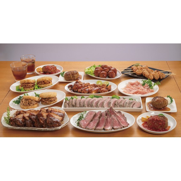 御祝.お返し,引出物,記念品は:１１種たっぷりグルメ福袋　福 SDF-140