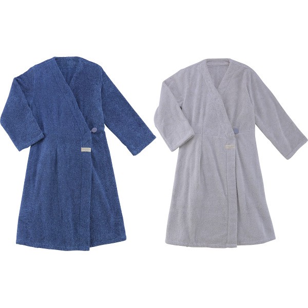 御祝.お返し,引出物,記念品は:ココチエナ　ココローブペアセット２枚組 ネイビー／グレー CE18001SY NB/GY