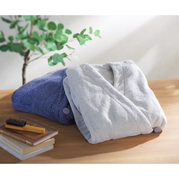 御祝.お返し,引出物,記念品は:ココチエナ　ココローブペアセット２枚組 ネイビー／グレー CE18001SY NB/GY