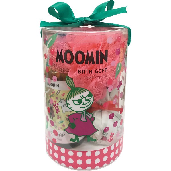 御祝.お返し,引出物,記念品は:ムーミン　バスギフト こけもものジャム 9746004