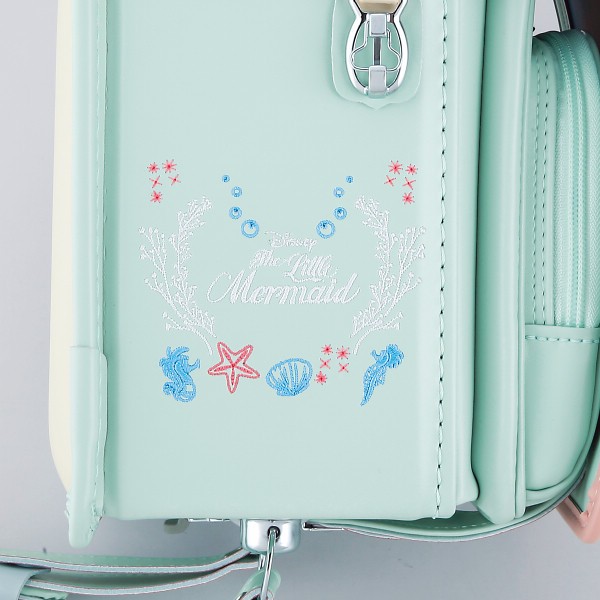 御祝.お返し,引出物,記念品は:ディズニープリンセスデザイン　ランドセル＜リトルマーメイド＞ ミントクリーム D2618MT-9