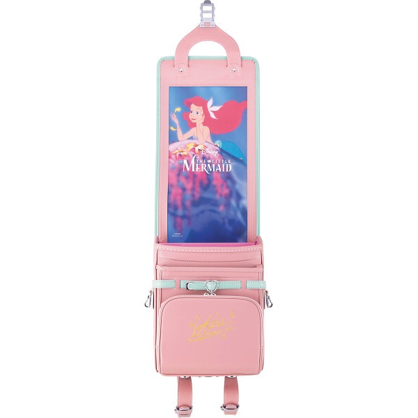 御祝.お返し,引出物,記念品は:ディズニープリンセスデザイン　ランドセル＜リトルマーメイド＞ さくら D2618SR-3