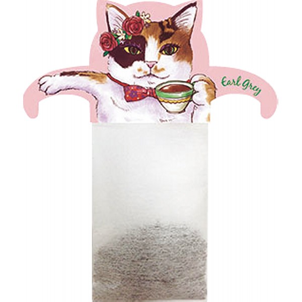 御祝.お返し,引出物,記念品は:フックティー　キャットカフェ（アールグレイ） 23391