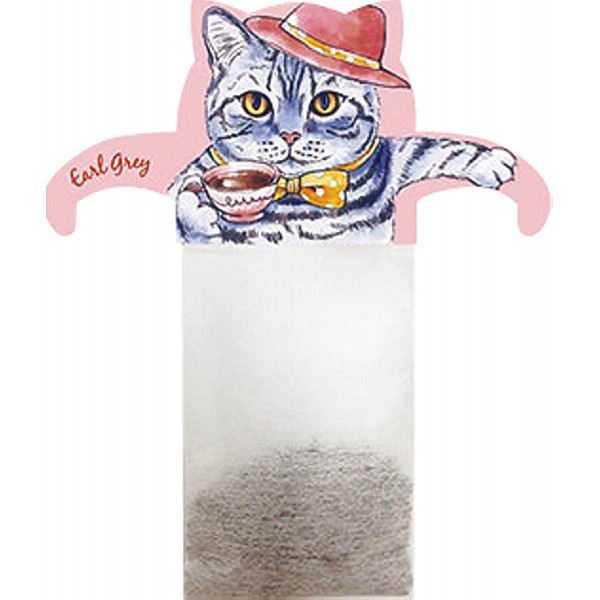 御祝.お返し,引出物,記念品は:フックティー　キャットカフェ（アールグレイ） 23391