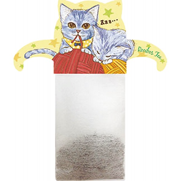 御祝.お返し,引出物,記念品は:フックティー　ベビーキャットカフェ（ルイボスティー） 52008