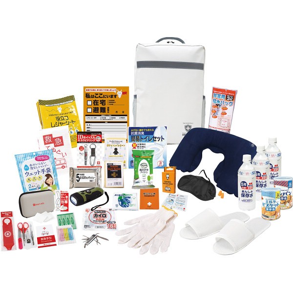 御祝.お返し,引出物,記念品は:能登のために　チャリティー防災セット FNTｰAA