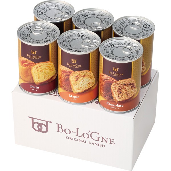 御祝.お返し,引出物,記念品は:缶ｄｅボローニャ６缶セット