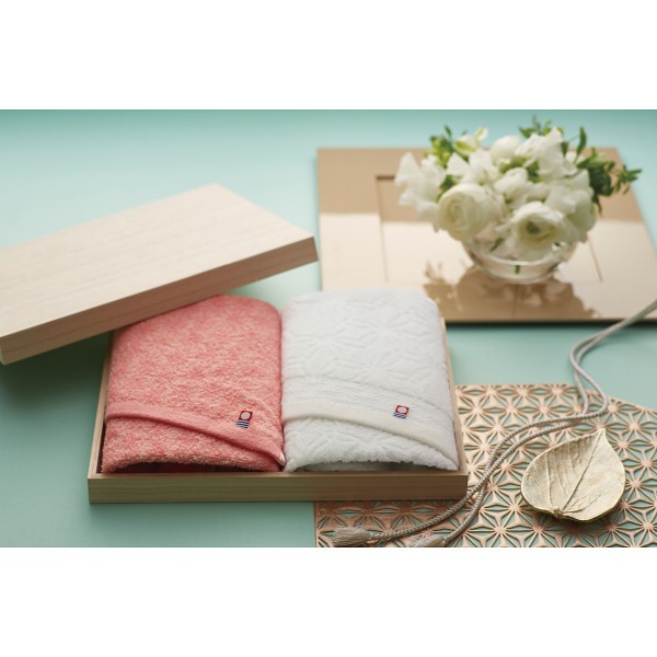 御祝.お返し,引出物,記念品は:寿々〜じゅじゅ〜　フェイスタオルセット（木箱入） 12030