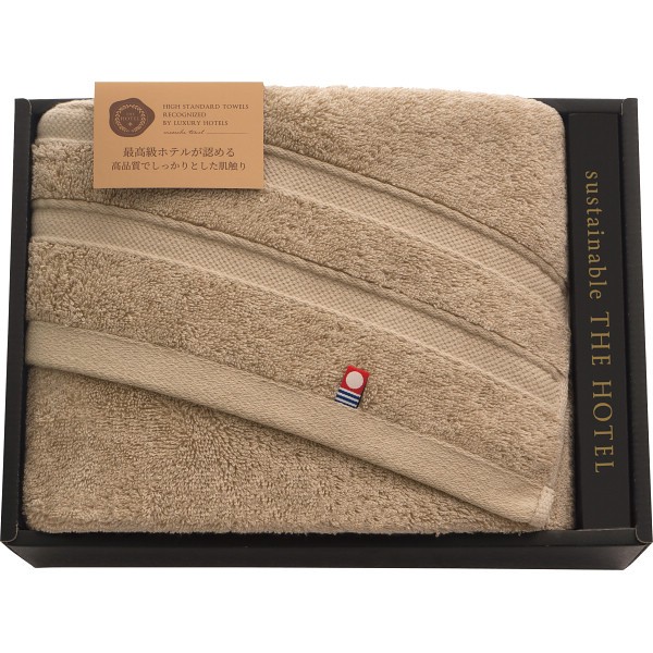 御祝.お返し,引出物,記念品は:サステナブル　ＴＨＥ　ＨＯＴＥＬ　ホテル仕様フェイスタオル 65422