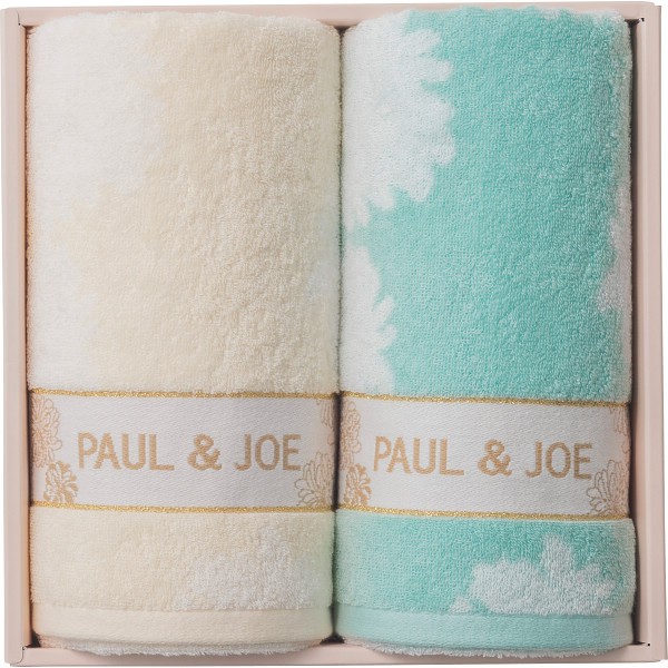 御祝.お返し,引出物,記念品は:ポール＆ジョー　バスタオル２枚セット PJ-600