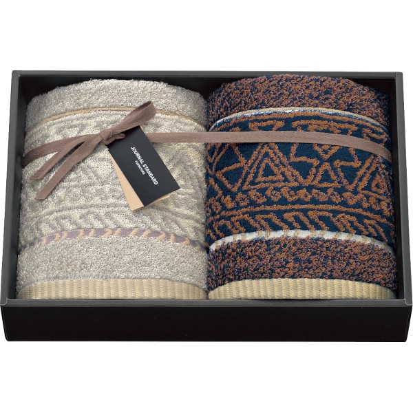 御祝.お返し,引出物,記念品は:ジャーナル　スタンダード　ファニチャー　フェイスタオル２枚セット FJS2561