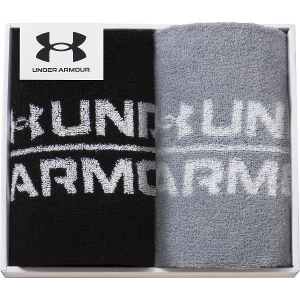 御祝.お返し,引出物,記念品は:アンダーアーマー　フェイスタオル２枚セット UA-3011