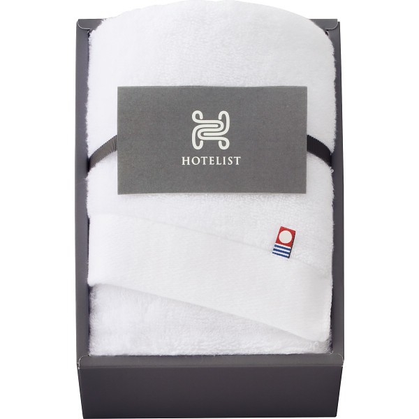 御祝.お返し,引出物,記念品は:ＨＯＴＥＬＩＳＴ　フェイスタオル ホワイト Hｰ11235