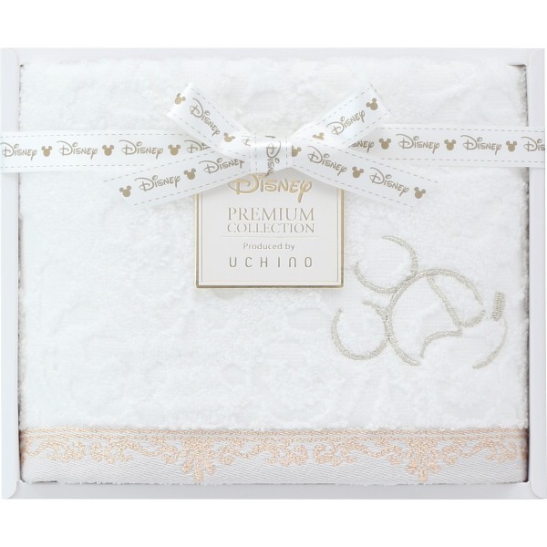 御祝.お返し,引出物,記念品は:ディズニー　プレミアム　フェイスタオル ホワイト 1673680