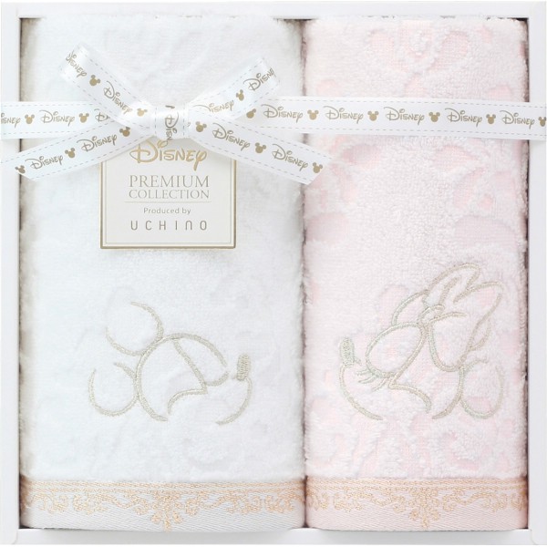 御祝.お返し,引出物,記念品は:ディズニー　プレミアム　フェイス・ゲストタオルセット ミックス WR25876