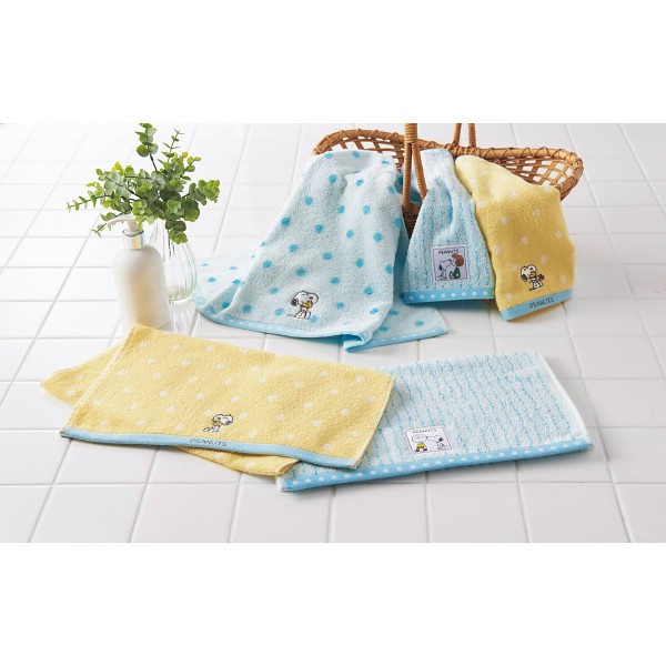 御祝.お返し,引出物,記念品は:スヌーピーハグ　バス・フェイス・ウォッシュタオルセット TT84503054M