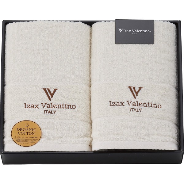御祝.お返し,引出物,記念品は:アイザック・バレンチノ　バスタオル２枚セット IVO-23400