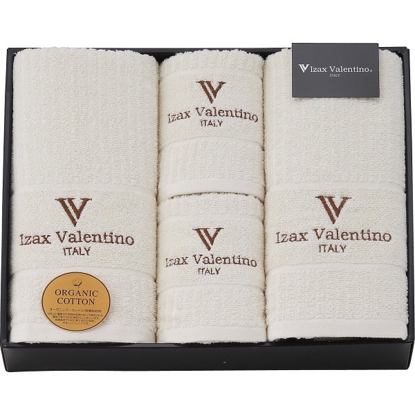 御祝.お返し,引出物,記念品は:アイザック・バレンチノ　バス・フェイスタオルセット IVO-23500