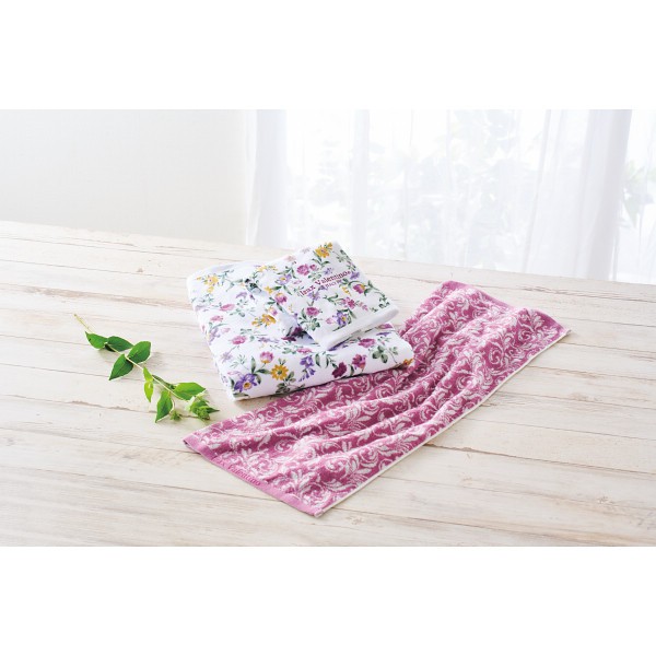 御祝.お返し,引出物,記念品は:アイザック・バレンチノ　バス・フェイスタオルセット IV-24450