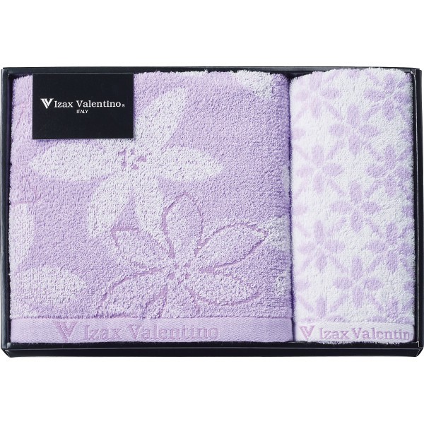 御祝.お返し,引出物,記念品は:アイザック・バレンチノ　バス・フェイスタオルセット IVJ-21275
