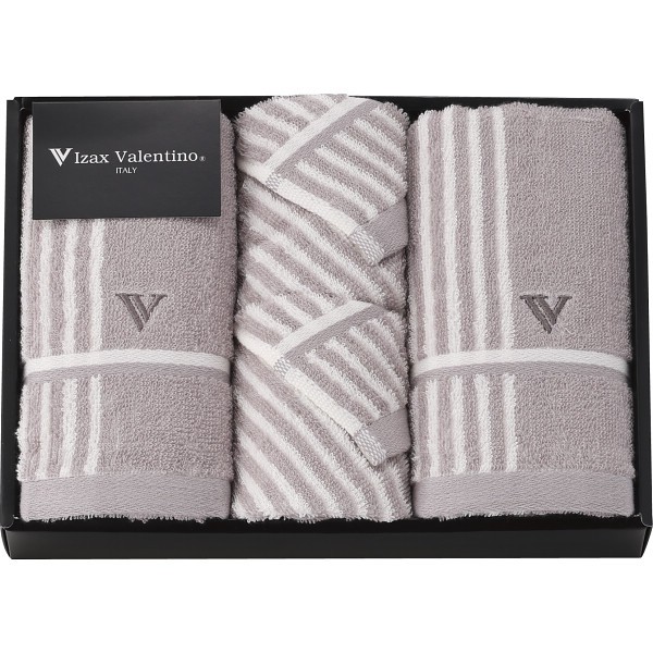 御祝.お返し,引出物,記念品は:アイザック・バレンチノ　フェイス・ウォッシュタオルセット IVS-26250