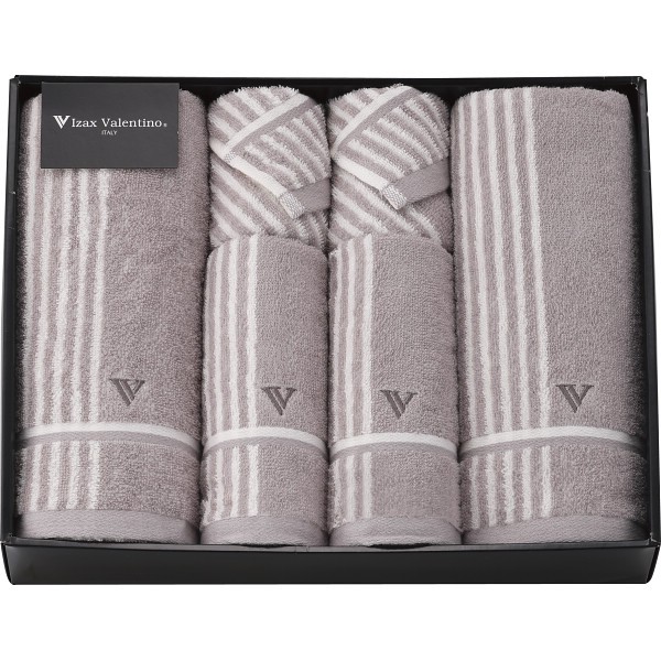 御祝.お返し,引出物,記念品は:アイザック・バレンチノ　バス・フェイス・ウォッシュタオルセット IVS-26650