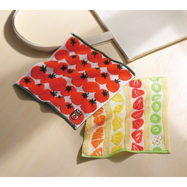 御祝.お返し,引出物,記念品は:Ｍｅｅｔｓ　ＧｕｕＧｕｕ　タオルハンカチ トマト MSJG-704