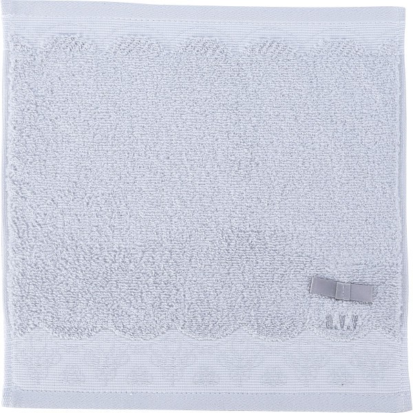 御祝.お返し,引出物,記念品は:アーヴェーヴェー　婦人タオルハンカチ レースグレー AVT-525 GY