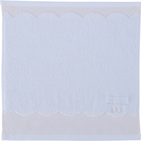 御祝.お返し,引出物,記念品は:アーヴェーヴェー　婦人タオルハンカチ レースホワイト AVT-525 WT