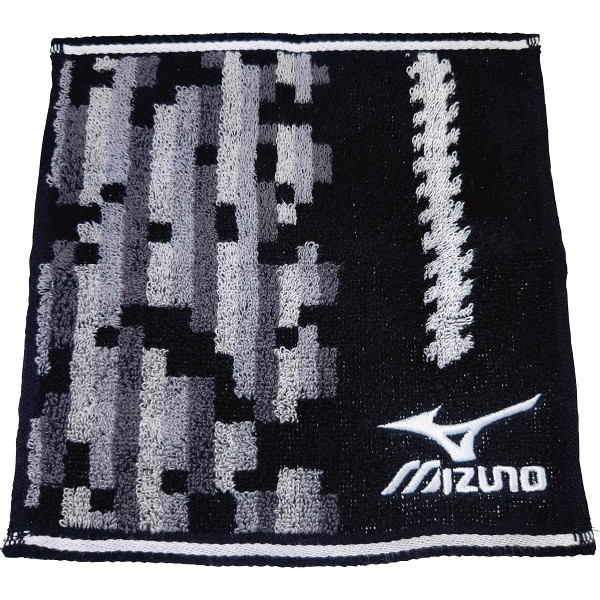 御祝.お返し,引出物,記念品は:ミズノ　ハンドタオル ブラック PN502430