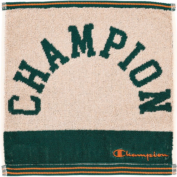 御祝.お返し,引出物,記念品は:チャンピオン　カレッジカラー　ミニタオル グリーン 5065028400