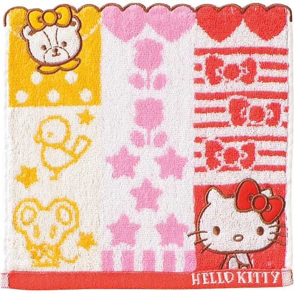 御祝.お返し,引出物,記念品は:サンリオキャラクターズ　シャンブル　ミニタオル ハローキティ　シャンブル 3005048500